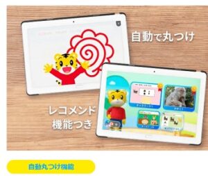 こどもちゃれんじ 自動丸付け機能