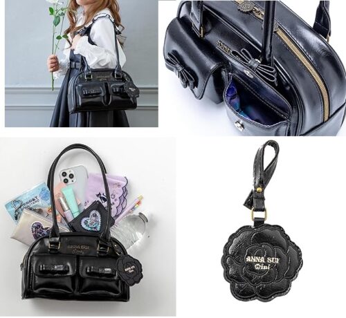 ANNA SUI mini ロングハンドルボストンバッグBOOK ROSE ver. (宝島社ブランドムック)