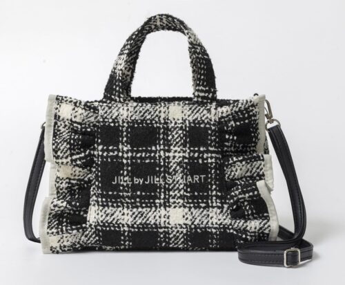 JILL by JILL STUART BOOK ツイードフリルバッグ BLACK ver. (宝島社ブランドムック)